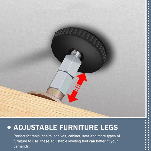 Tornillos Niveladores De Muebles Para Nivelar Mesas, 30 Unid