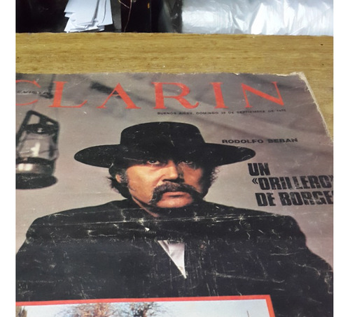 Revista Clarin N° Septiembre Del Año 1975 Rodolfo Beban