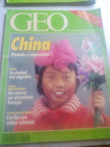 Revista Geo 73 Febrero 1993 China Pasado Y Esperanza