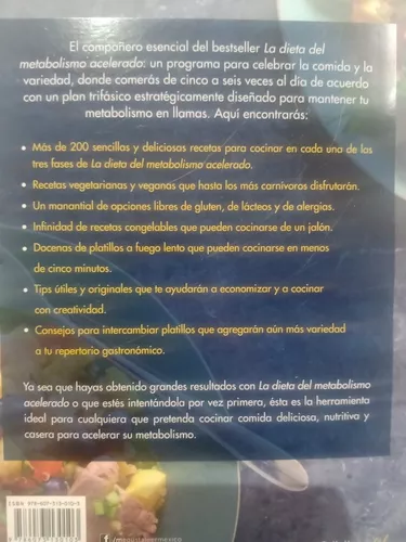 Las Recetas De La Dieta Del Metabolismo Acelerado Recetario