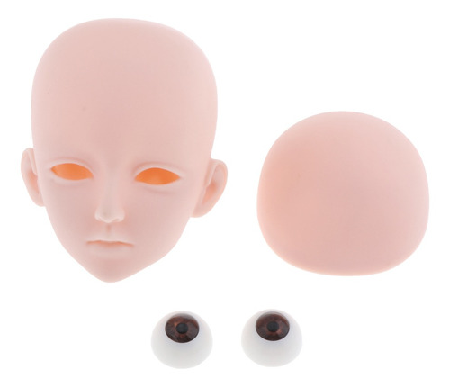 Cabeza Muñeca 1/3 Bjd Molde Ojos Marrones