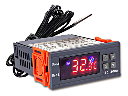 Controlador De Temperatura Digital Stc-3000. Display Rela