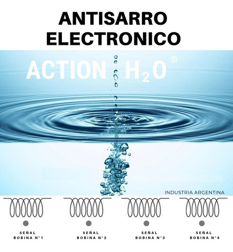 Antisarro -as2- Action H2o Gtia 2 Años! Basta De Sarro!!
