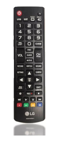 Control Remoto 100% Original Led LG Akb74475411 Lcd Tv