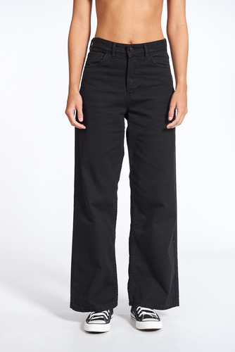 Pantalón Mujer Billabong Wide Fall Black