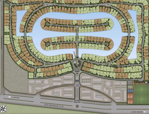 Venta Lote De 802 M2 En Vistalagos, Ruta 58 Canning.