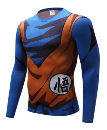 Polera Goku Manga Larga Dragonball Super Camiseta