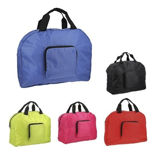 Maleta Plegable Con Bolsa Frontal