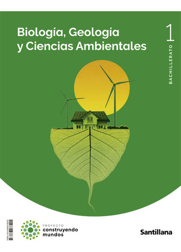 Libro Bio Y Geo Ciencias Medioamb 1bto Cm Cast - Aa.vv