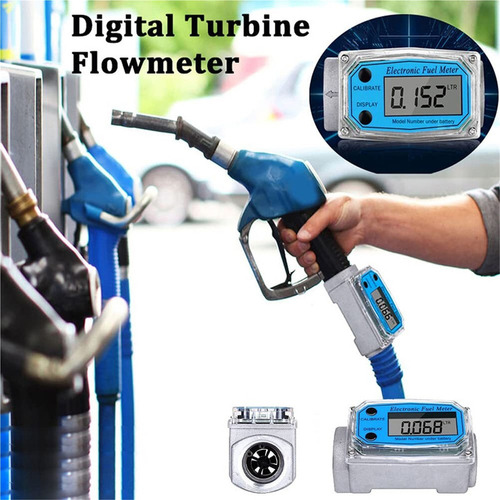 - Medidor De Flujo De Turbina Digital Dn25 Para Medir Diesel