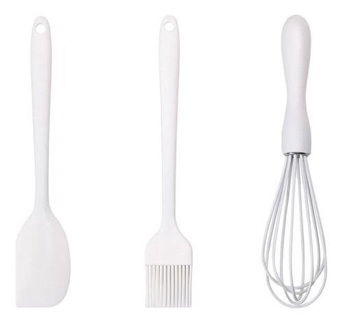 Set De Batidor, Raspador De Crema Para Tartas Y Brochas De A
