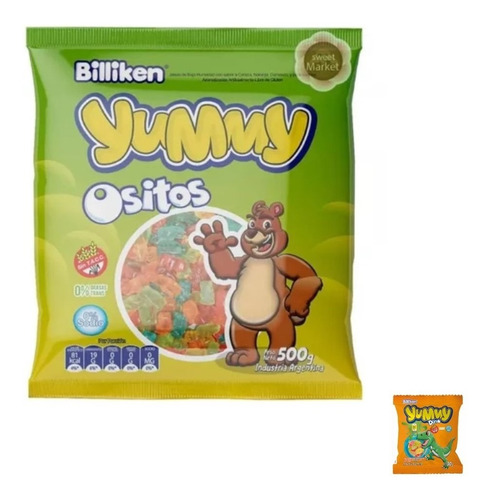 Caja X 12 Gomitas Yummy Ositos 30 Grs Golosinas Souvenirs 