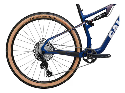 Bicicleta Caloi Elite Carbon Fs Sport 12v 2024 Cor Azul Tamanho Do Quadro P