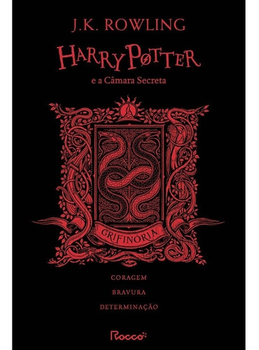 Harry Potter E A Câmara Secreta Grifinória Edição Capa Dura