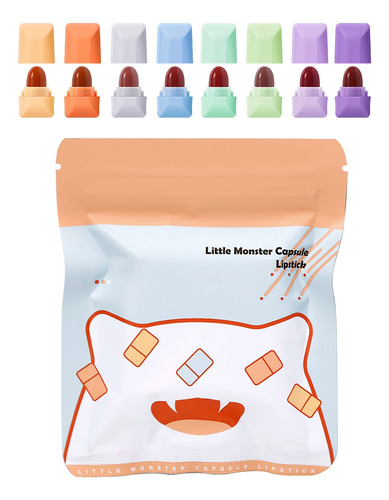 Mini Lipstick Lip Gloss Care Set, Pacote De Ml, Hidratante L