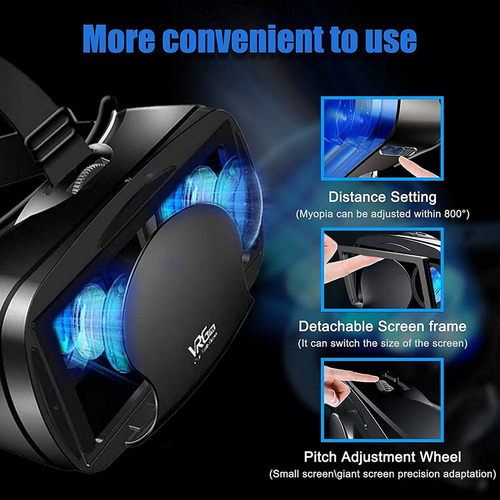 // Gafas Vr Gafas 3d De Realidad De Pantalla Completa Vr