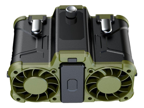 Ventilador Portátil De Cintura Con Clip Para Cinturón,