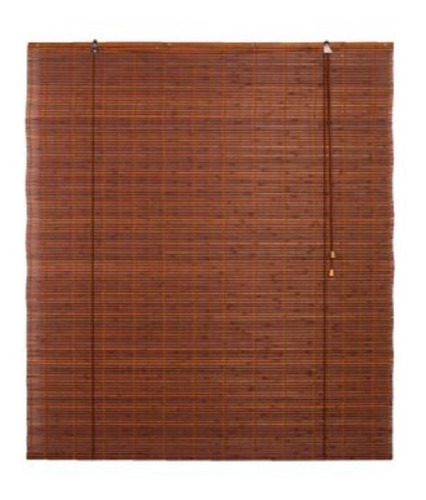 Persiana Enrollable Bambú 80x165 Cm Bicolor