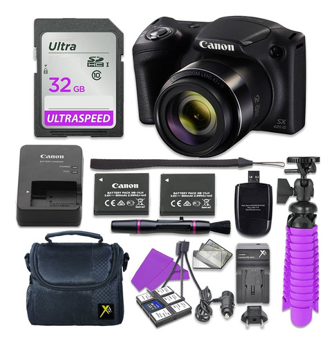 Canon Powershot Sx420 Camara Digital (negro) Tarjeta Memoria