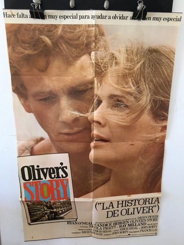 Afiche Cine Original - Olivers Story - La Historia De Oliver