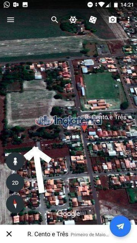 Imagem 3 de 5 de Terreno À Venda, 1820 M² Por R$ 180.000,00 - Centro - Primeiro De Maio/pr - Te0122