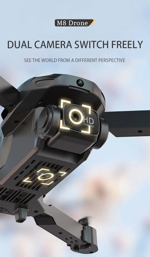 Drone Cámara Anti Obstáculo 360 Grados Wifi-control Regalo