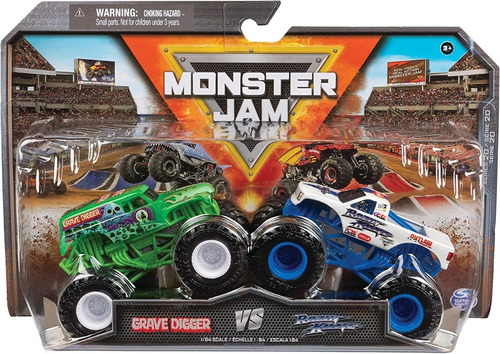 Monster Jam, Grave Digger Vs Razin Kane