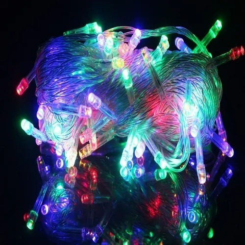 Luces Led Guirnalda Navidad- 200 Luz Colores 20mts- Decoraci