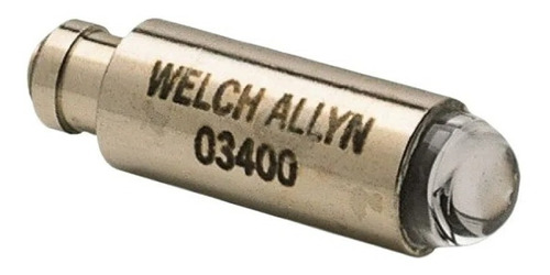Lámpara halógena Welch Allyn Jr Pocket Otoscope, 2,5 V, 3400-u, color amarillo bivolt