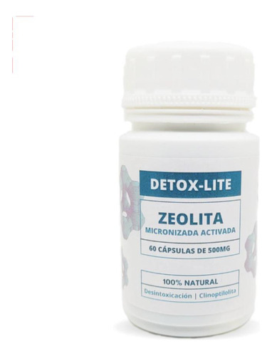 Zeolita Micronizada Activada. Detox De Metales Pesados