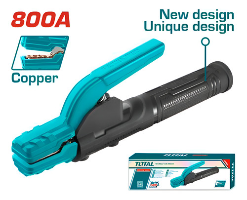 Pinza Porta Electrodo 800amp Soldador Profesional