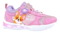 Comprar Zapatillas Footy Corgi Rosa Con Luz Al Pisar Originales