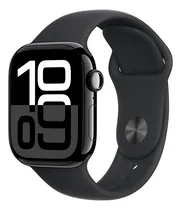 Comprar Apple Watch Series 10 GPS • Caja de aluminio negro azabache de 42 mm • Correa deportiva negra - S\u002FM