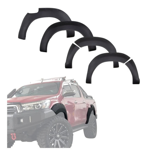 Cantoneras De Plastico Toyota Hilux 2017 Simulacion Remache 