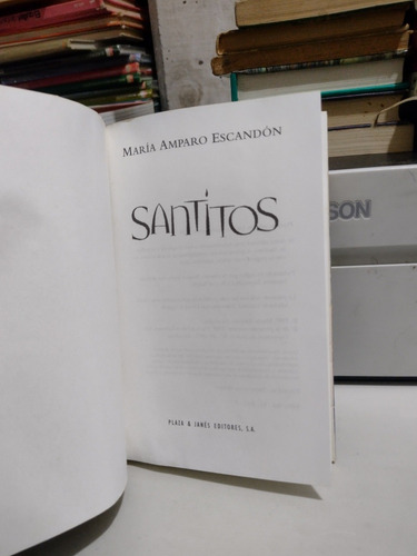 Santitos Maria Amparo Escandón Rp25 (Usado)