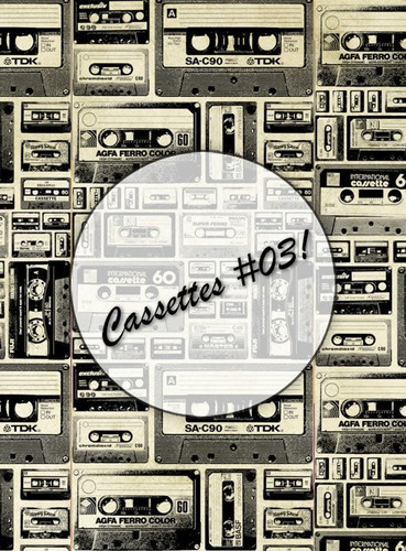 Cassettes #03! Lámina Decoupage Autoadhesiva 30 X 42 Cm