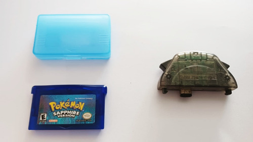 Pokemon Sapphire Version + Wireless Adapter Gba