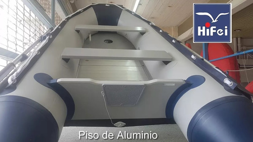 Bote Inflable C Piso De Aluminio Y Quilla Inflable 3.20 Mtc