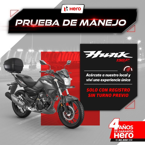 Imagen 5 de 14 de Hero Hunk 190 Full Inyeccion 0km