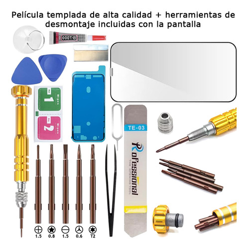 Jkpkj Pantalla Táctil Lcd Compatible Para iPhone 11 Pro Max A2161 A2220