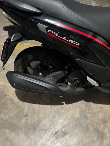 Yamaha Fluo125, Chave Com Sensor E Alarme, Nova Única Dona