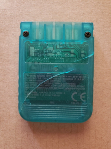 Memory Card Ps1 Japonesa (Usado)