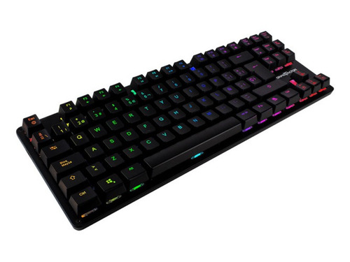 Teclado Mecanico Game Factor Kbg500-rd Alambrico Rgb Usb