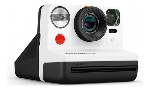 Câmera instantânea Polaroid Originals Now branca/preta