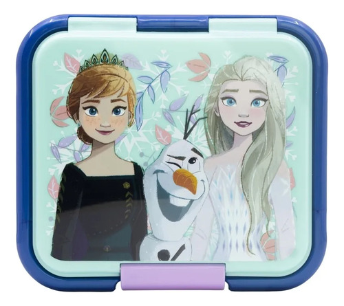 Lunchera Plastica Supreme Multi Compartimiento Stor Merienda Agua Frozen