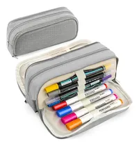 Comprar Estuche Grande Para Lápices, Organizador 3 Compartimentos
