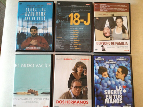 Pack Daniel Burman - Gran Director Argentino - 6 Films Dvd