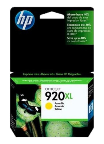  Cartucho Hp 920xl Yellow