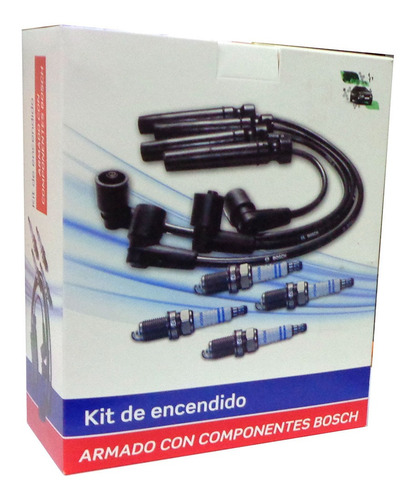 Imagen 4 de 5 de Kit De Cables + Bujias Ford Ka 1.0 Fly Plus 09/16