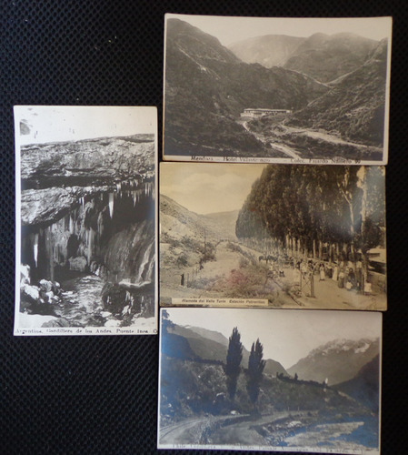 Cordillera Andes Aconcagua Potrerillos 1920 Fotos